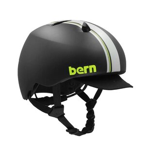 Bern Bern Nino DVRT - Matte Black / Racing Stripe