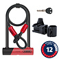 Abus Abus, Ultimate 420K + Cobra, U-Lock, Key, 150x230mm, 5.9''x9'', Thickness in mm: 14mm, Red