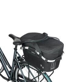 Basil Classic Carry All, Basket, Insulated, Rear, Black
