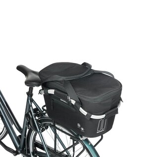 Basil Basil Classic Carry All Insulated MIK Rear Basket - Black