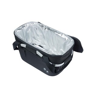 Basil Basil, Classic Carry All, Basket, Insulated, Rear, Black