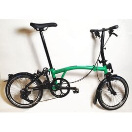 Brompton 2026 C Line 4 spd - Low - Palm Green/Black