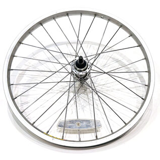 GENERIC 20", Rear, Freewheel Alloy Formula Hub, SW, 28H, Nutted, SR / SS, Alloy Rim, Weinmann TM19