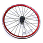 Kinetix Kinetix Comp 20" Rear Wheel - Anodized Red / Dahon Mu D8, D10