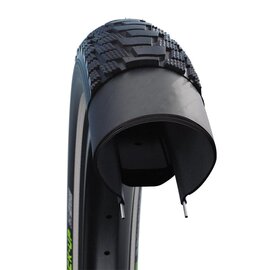 Schwalbe 584-60 Schwalbe Pick-Up Cargo Tire, 27.5x2.35 (60-584), Black w/Reflex, Super Defense, Wire