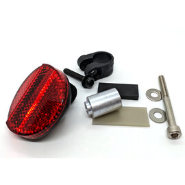 Brompton Auxiliary Rear Reflector with Fittings