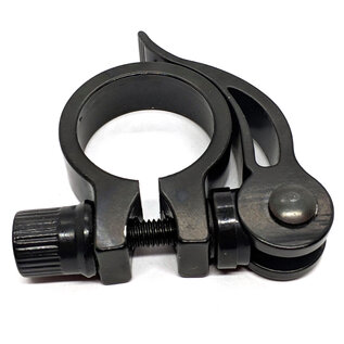 GENERIC Generic Integrated Skewer Seatpost Clamp 31.8mm, Black