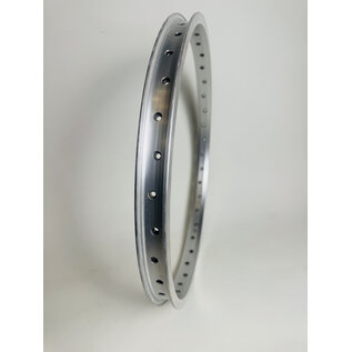 GENERIC 20", Alloy 406x25mm DW 36H, Silver, Eyelets