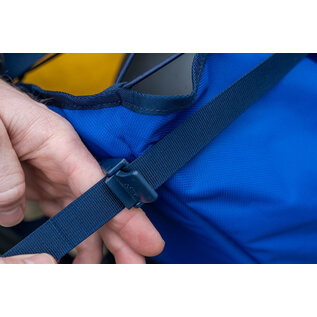 Brompton Brompton Basket Bag L + Brace + Frame - Blue