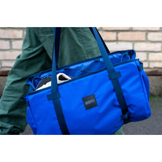 Brompton Brompton Basket Bag L + Brace + Frame - Blue