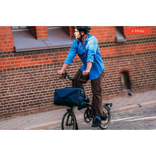 Brompton Brompton e-Motiq Zip Bag Large + Frame - Navy