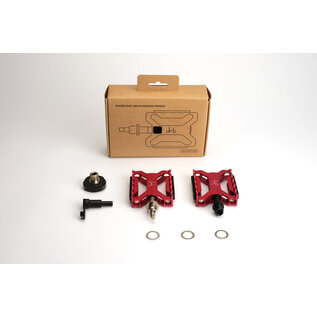 Brompton Brompton Superlight Quick Release Pedals - Red