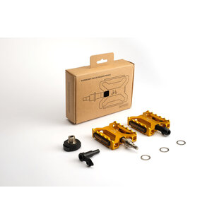 Brompton Brompton Superlight Quick Release Pedals - Gold
