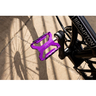 Brompton Brompton Superlight Quick Release Pedals - Purple