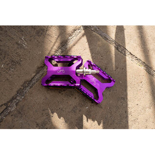 Brompton Brompton Superlight Quick Release Pedals - Purple
