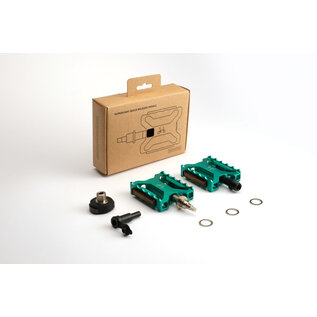 Brompton Brompton Superlight Quick Release Pedals - Green