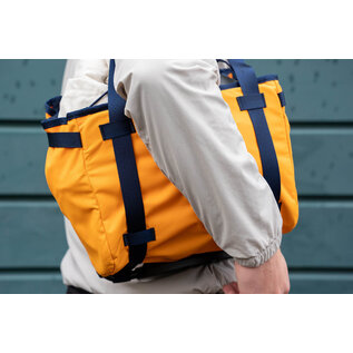 Brompton Brompton  Basket Bag S + Brace + Frame - Sunset Yellow