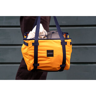 Brompton Brompton  Basket Bag S + Brace + Frame - Sunset Yellow