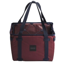 Brompton Basket Bag S + Brace + Frame - Plum