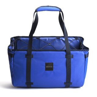 Brompton Brompton Basket Bag L + Brace + Frame - Blue