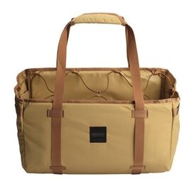 Brompton Basket Bag L + Brace + Frame - Sand