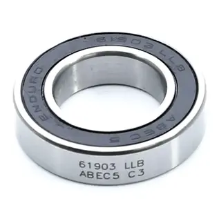 Endurobearings Enduro 61903 LLB C3 (6903) ABEC-5 Steel Bearing
