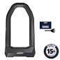 Abus Abus, Granit Super Extreme 2500 XPlus, U-Lock, Key, 27mm, 16.5x23.0cm, 6.5''x9'', Black