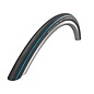 Schwalbe 622-25 Schwalbe Lugano ll Tire 700 x 25C (25-622) Red Stripes, K-Guard, Silica, Wire