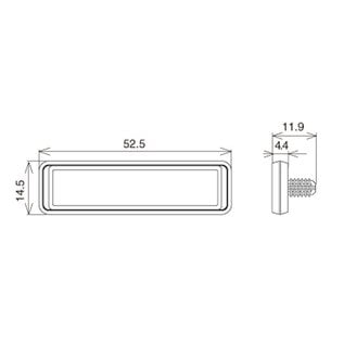 CatEye Cat Eye RR-1 Pedal Reflector Set of 4
