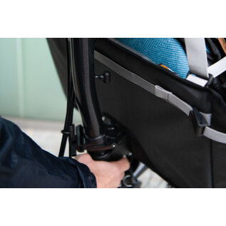 Brompton Borough Basket Bag L - Dark Grey