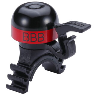 BBB Cycling BBB Cycling BBB-16 MiniFit Bell - Black/Red