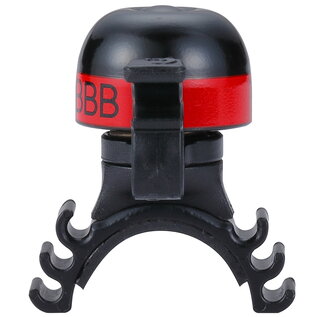 BBB Cycling BBB Cycling BBB-16 MiniFit Bell - Black/Red