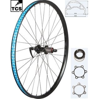 49N 49N 26" Rear Wheel, QR, Disc, Freehub