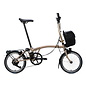 Brompton 2026 Brompton C Line Electric - High/Rack - Dune Sand