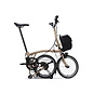 Brompton 2026 Brompton C Line Electric - High/Rack - Dune Sand