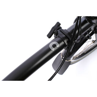 Brompton 2026 Brompton C Line Electric - High/Rack - Matt Black