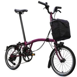 Brompton 2026 C Line Electric - Mid - Amethyst Lacquer