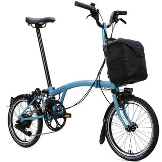 Brompton 2026 Brompton C Line Electric - Mid - Cloud Metallic