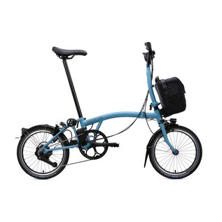 Brompton 2026 Brompton C Line Electric - Mid - Cloud Metallic