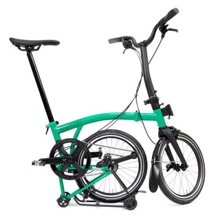 Brompton 2026 Brompton P Line Urban 4 - Mid/Rack - Palm Green