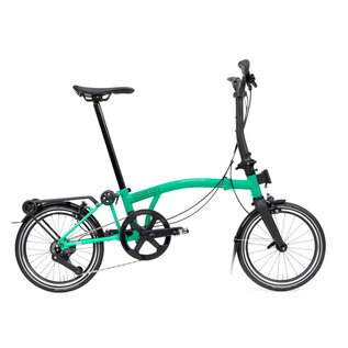 Brompton 2026 Brompton P Line Urban 4 - Mid/Rack - Palm Green