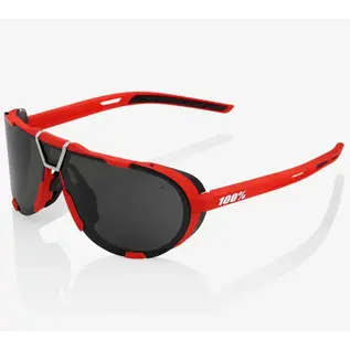 100% 100% WESTCRAFT™, Soft Tact Red - Black Mirror Lens
