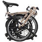 Brompton 2026 Brompton C Line Urban 4spd -Low - Rack - Dune Sand