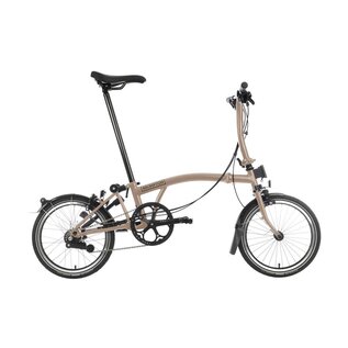Brompton 2026 Brompton C Line Urban 4spd -Low - Rack - Dune Sand