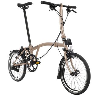 Brompton 2026 Brompton C Line Urban 4spd -Low - Rack - Dune Sand