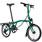 Brompton 2026 Brompton C Line 12spd - Low - Rack - Palm Green/Black