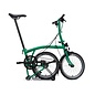 Brompton 2026 Brompton C Line 12spd - Low - Rack - Palm Green/Black