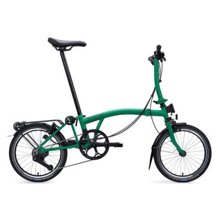 Brompton 2026 Brompton C Line 12spd - Low - Rack - Palm Green/Black