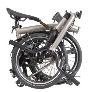 Brompton 2026 Brompton T Line Urban 4spd - Raw - Mid