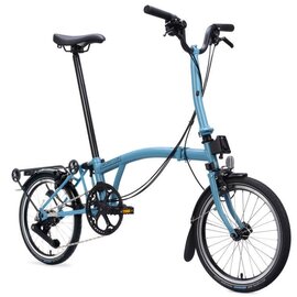 Brompton 2026 C Line 12spd - Mid/Rack - Cloud Metallic